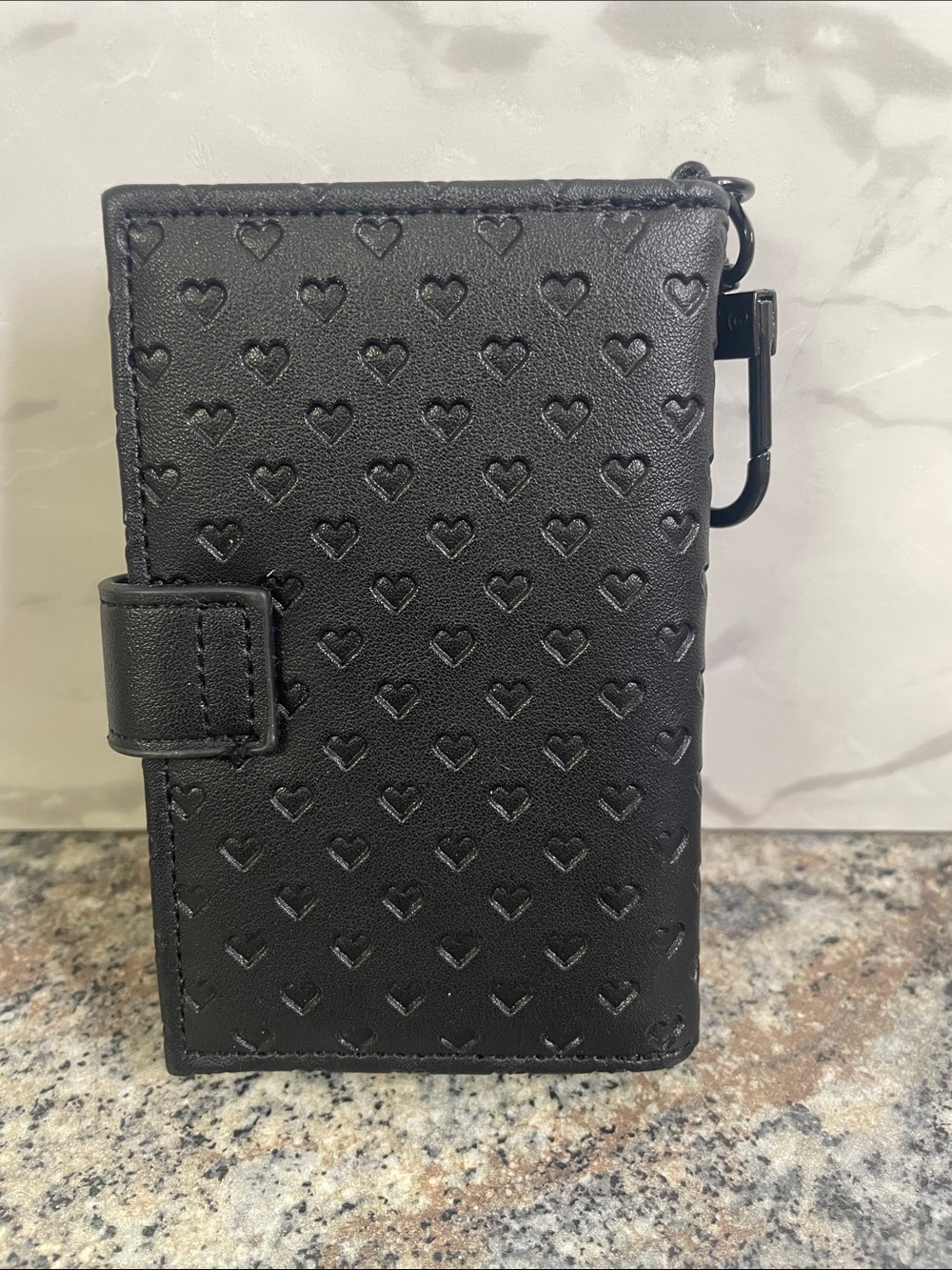 Betsey Johnson Luv Betsey Xoleah Black Card Case Wallet - Picture 2 of 7